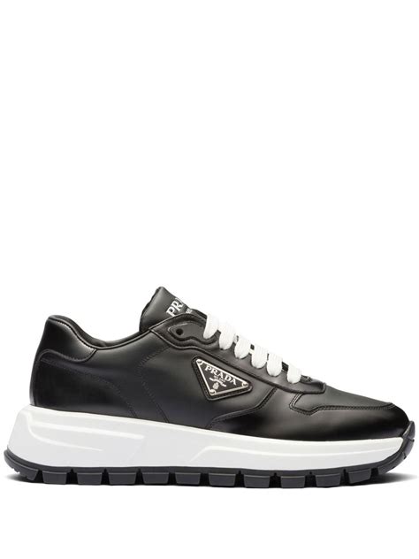 prada lace-up shoes|prada leather lace up sneakers.